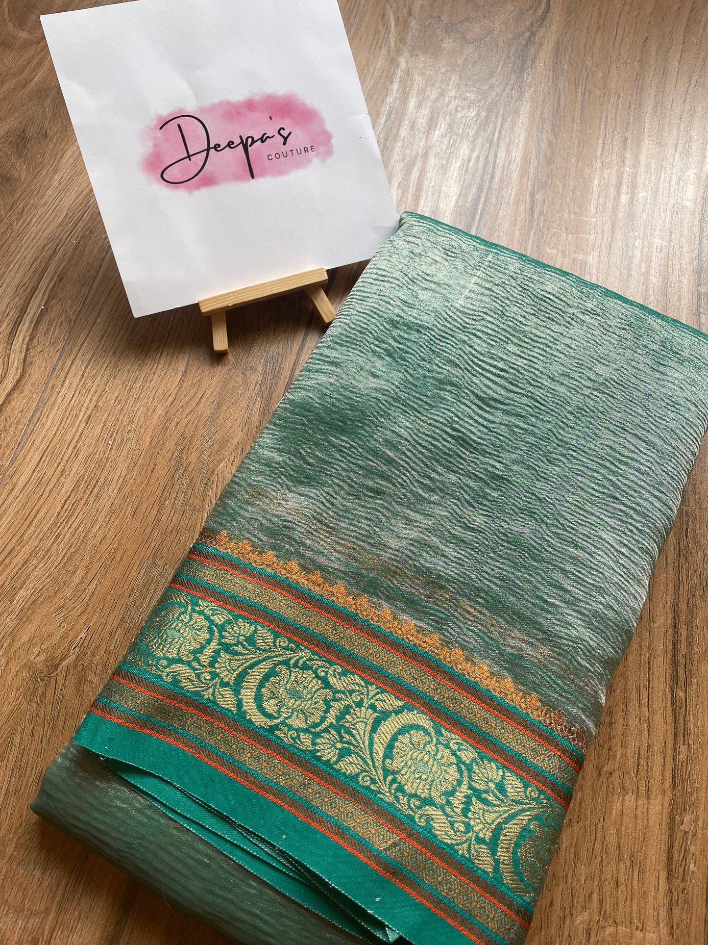 Crush silk saree