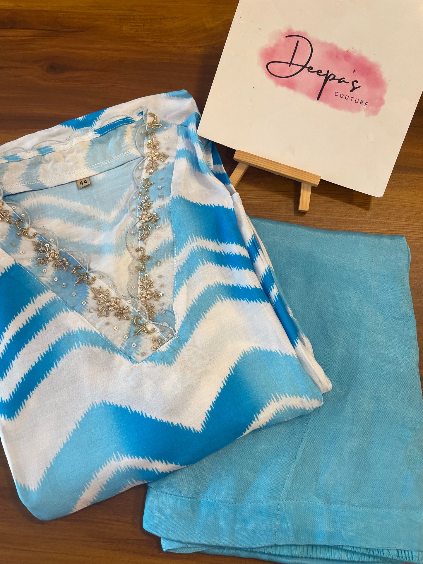 Modal muslin 2 piece set