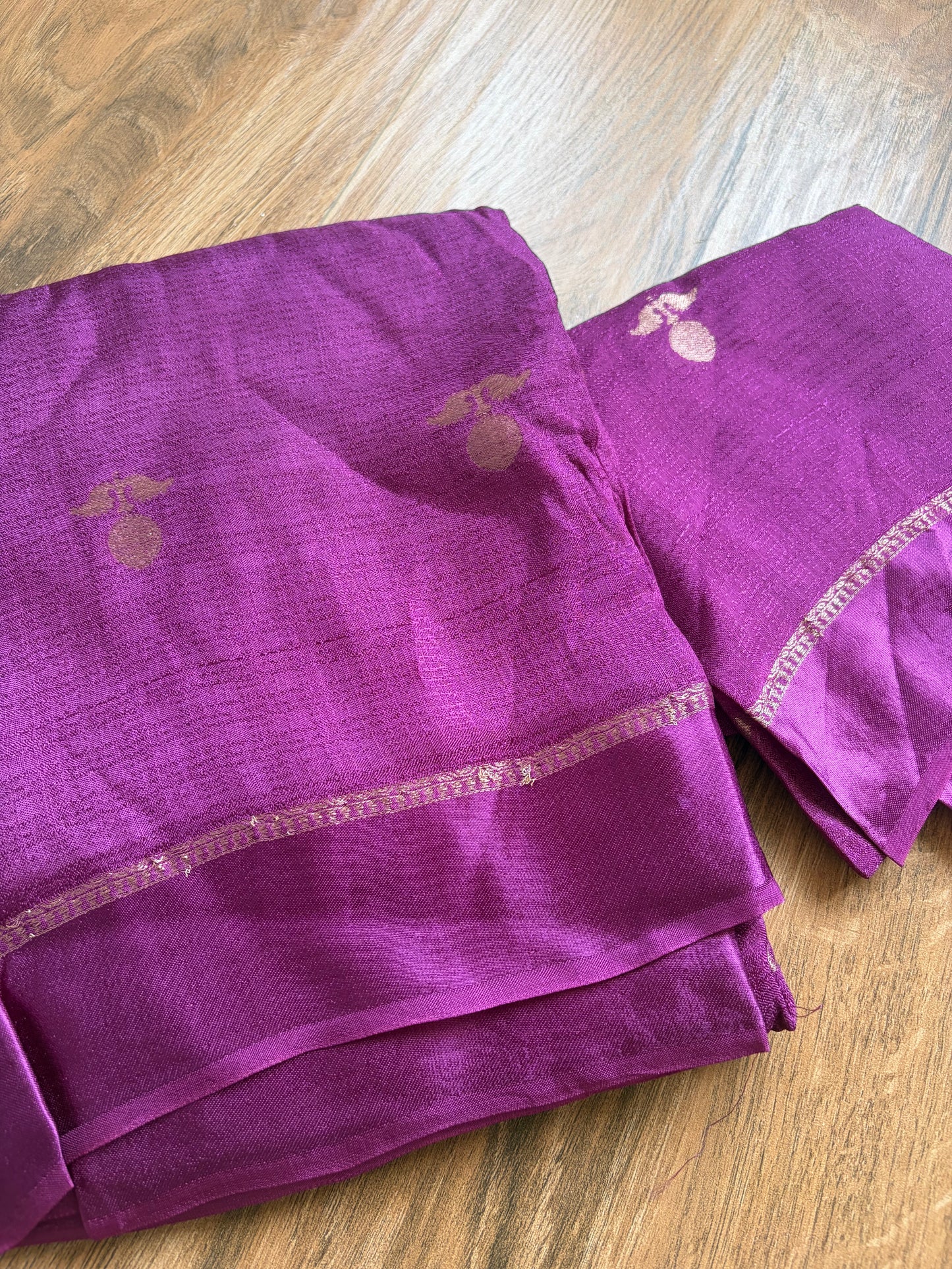 Viscose georgette saree
