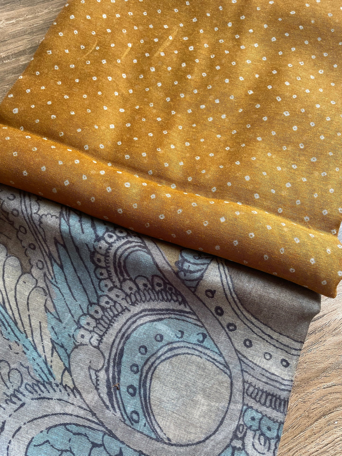 Cotton kalamkari saree