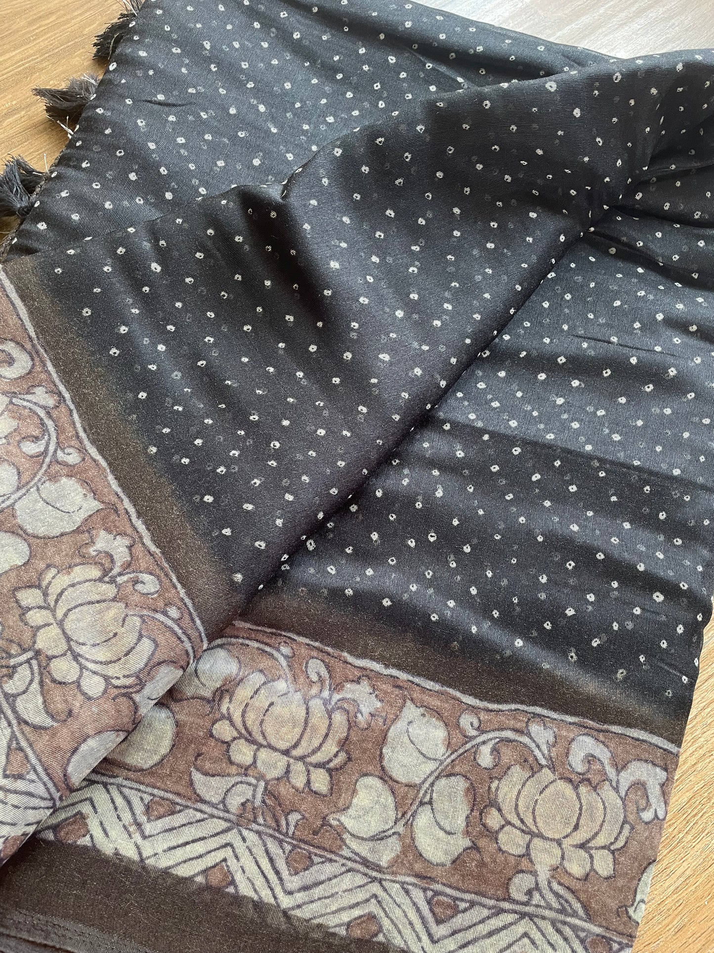 Cotton kalamkari saree