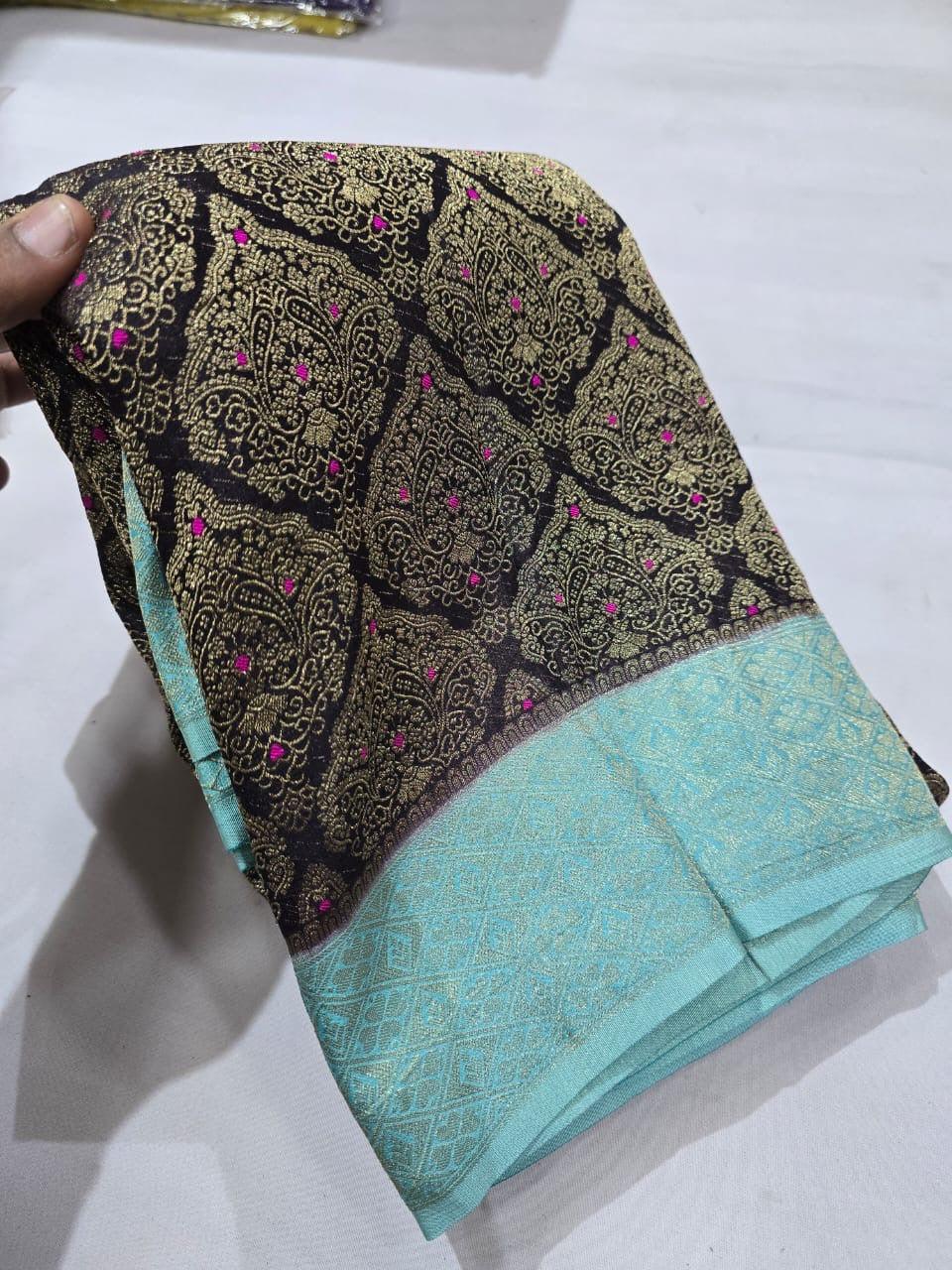 Crape georgette sarees
