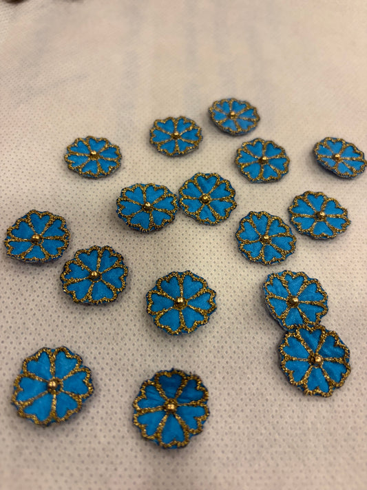 Tassels single sided embroidery
