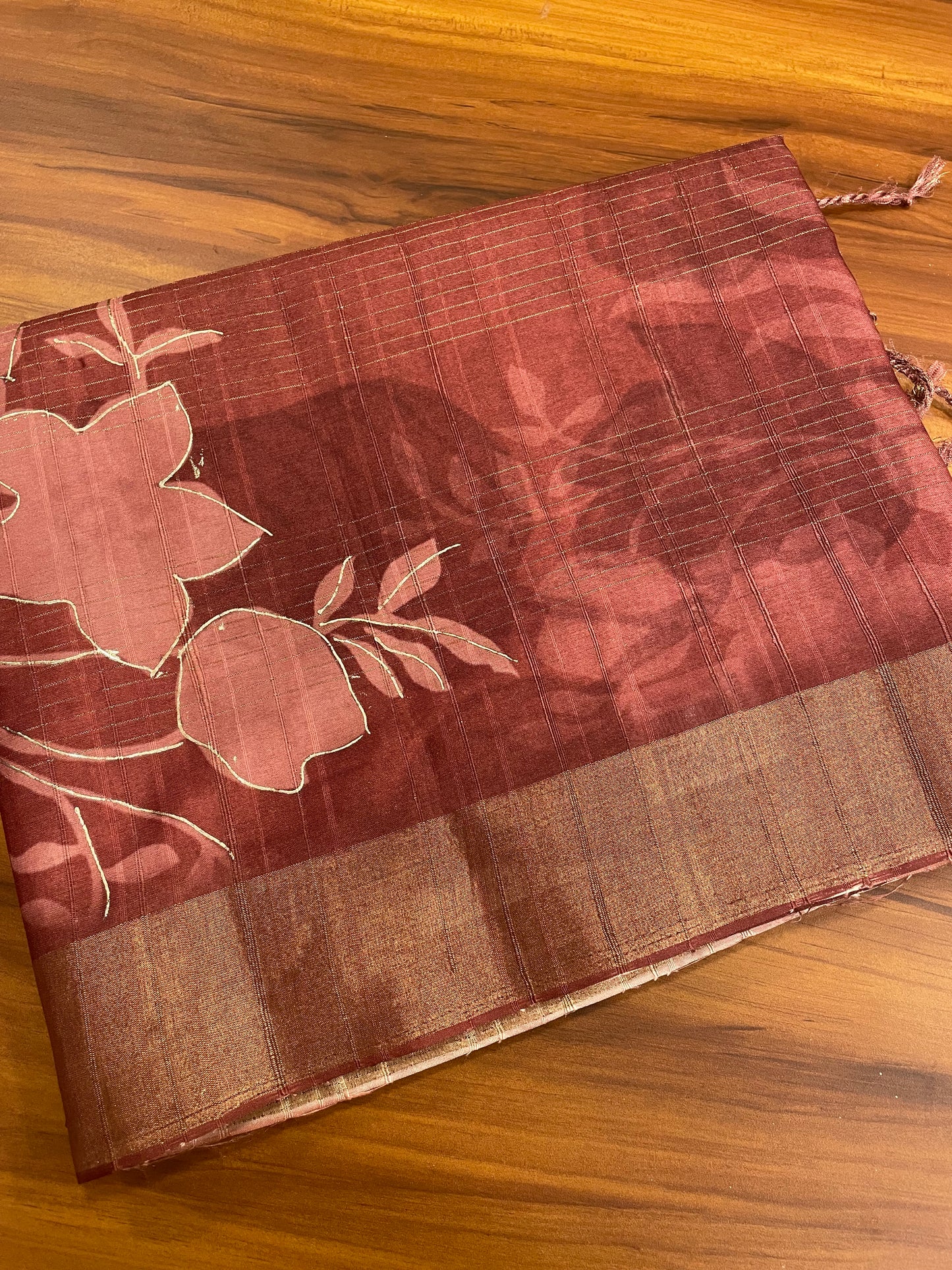 Premium tussar  silk saree