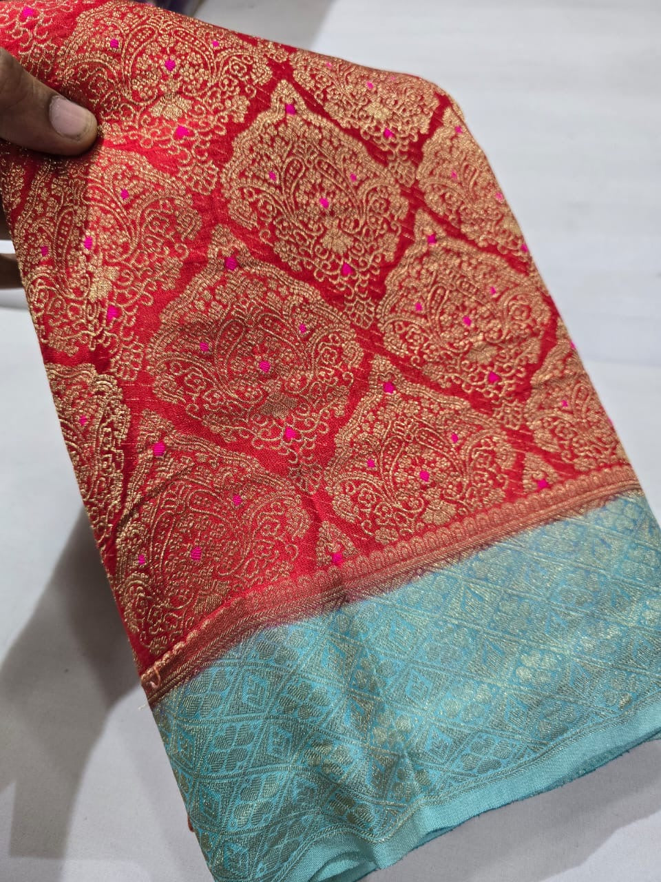 Crape georgette sarees