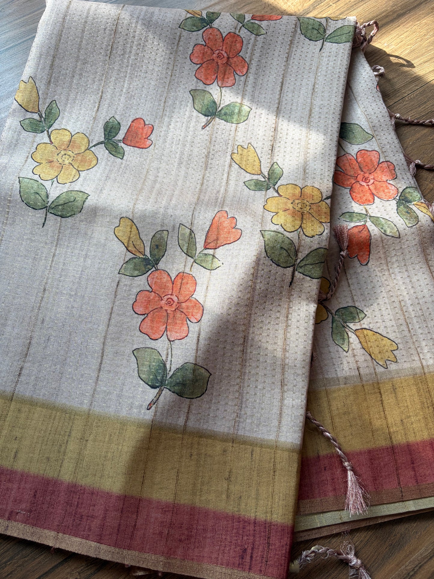 Tussar sarees