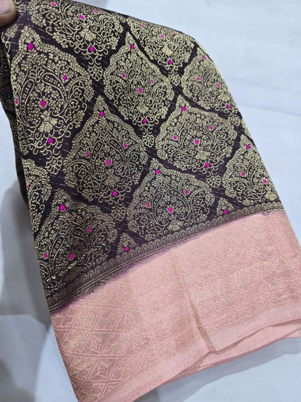 Crape georgette sarees