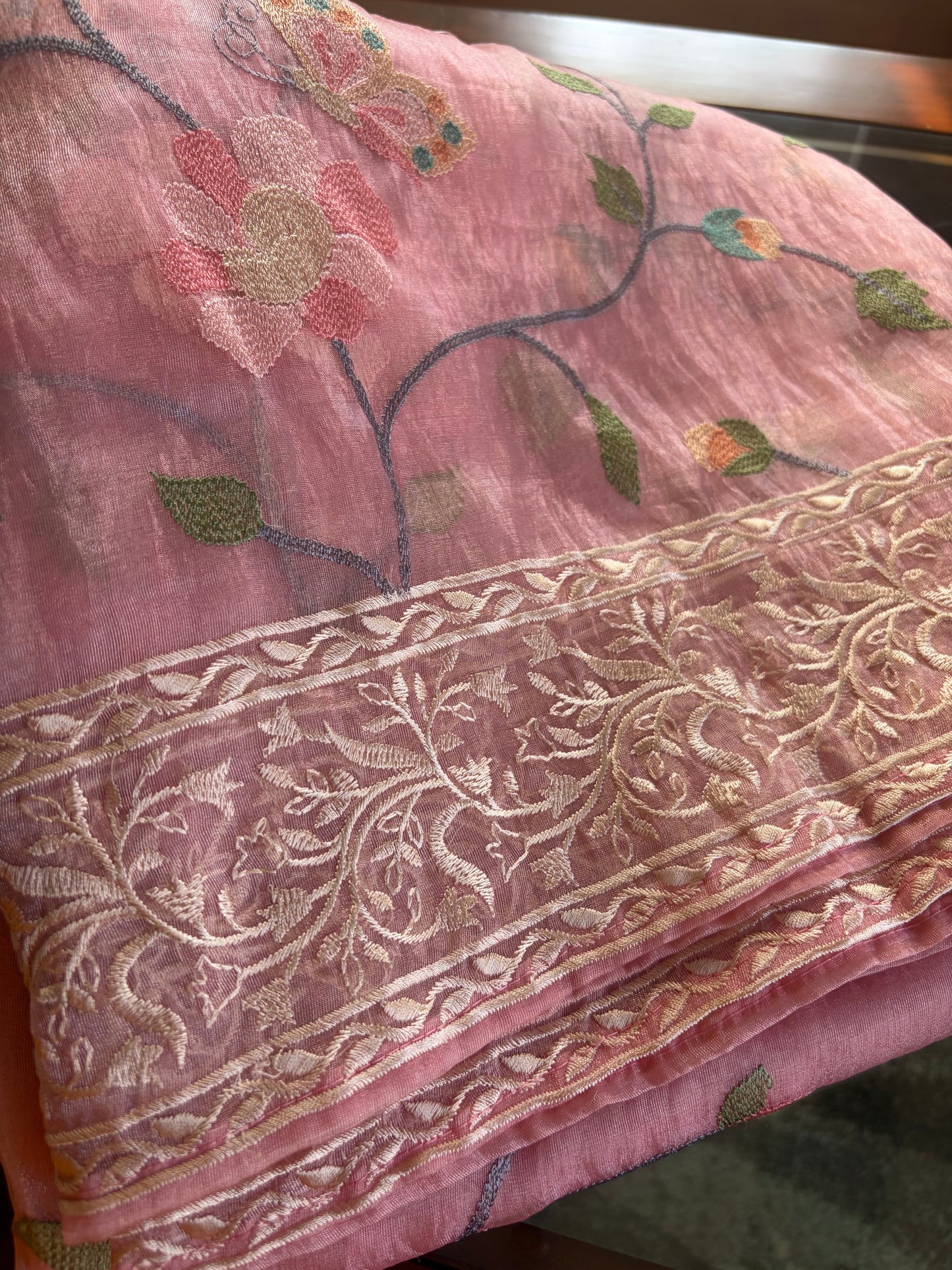 Soft organza sarees