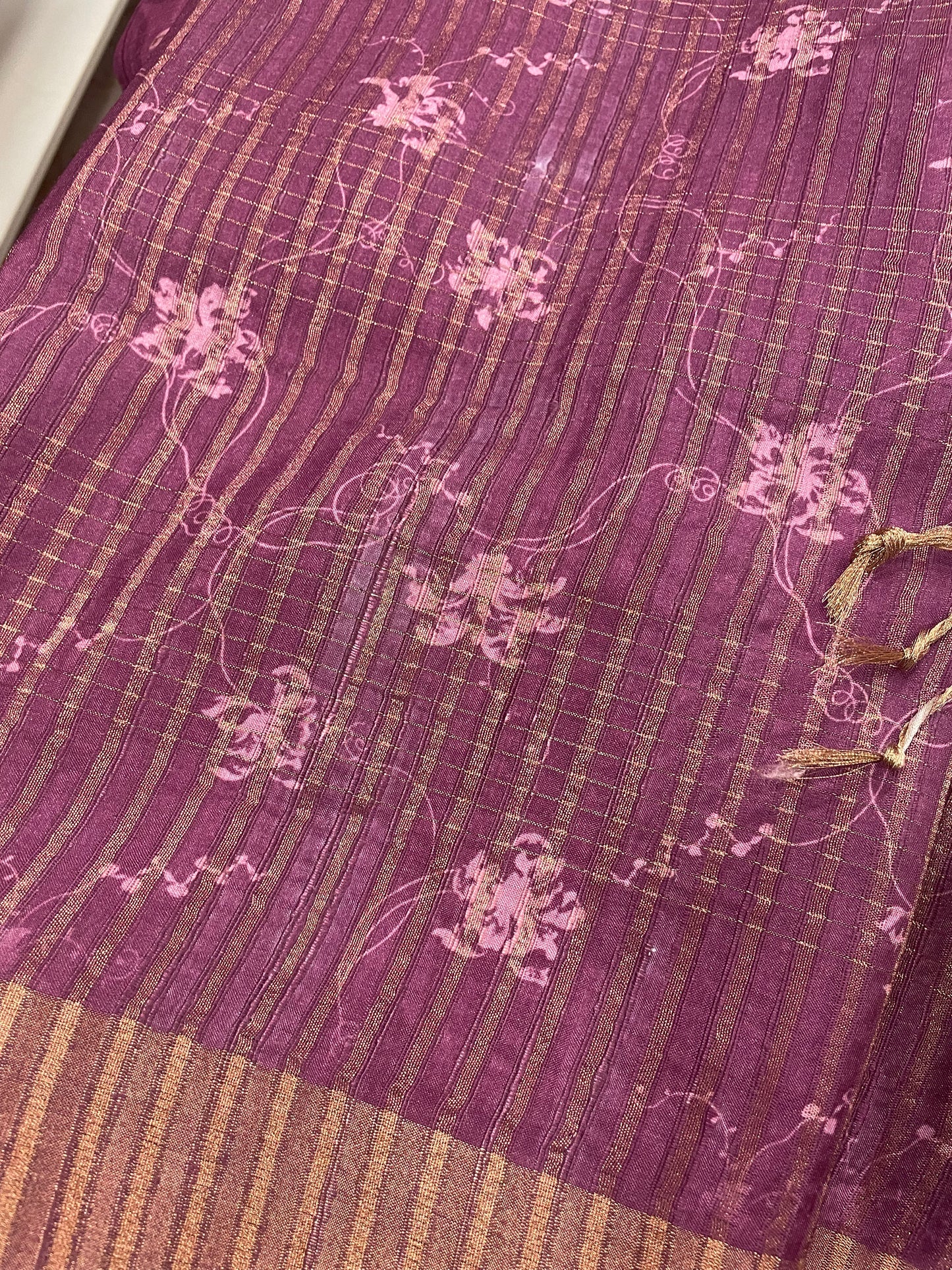 Premium tussar  silk saree