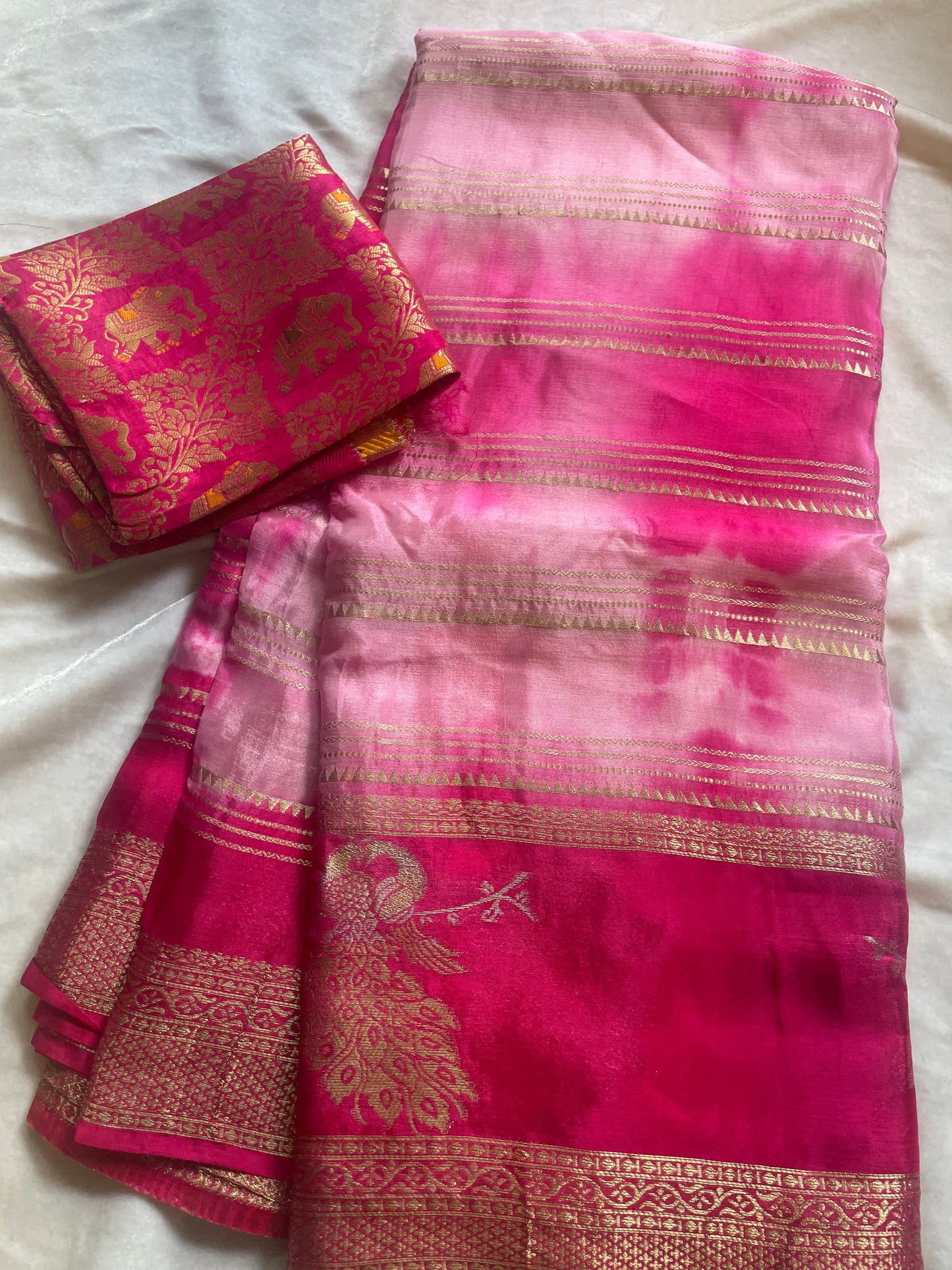 Chinnon crape sarees