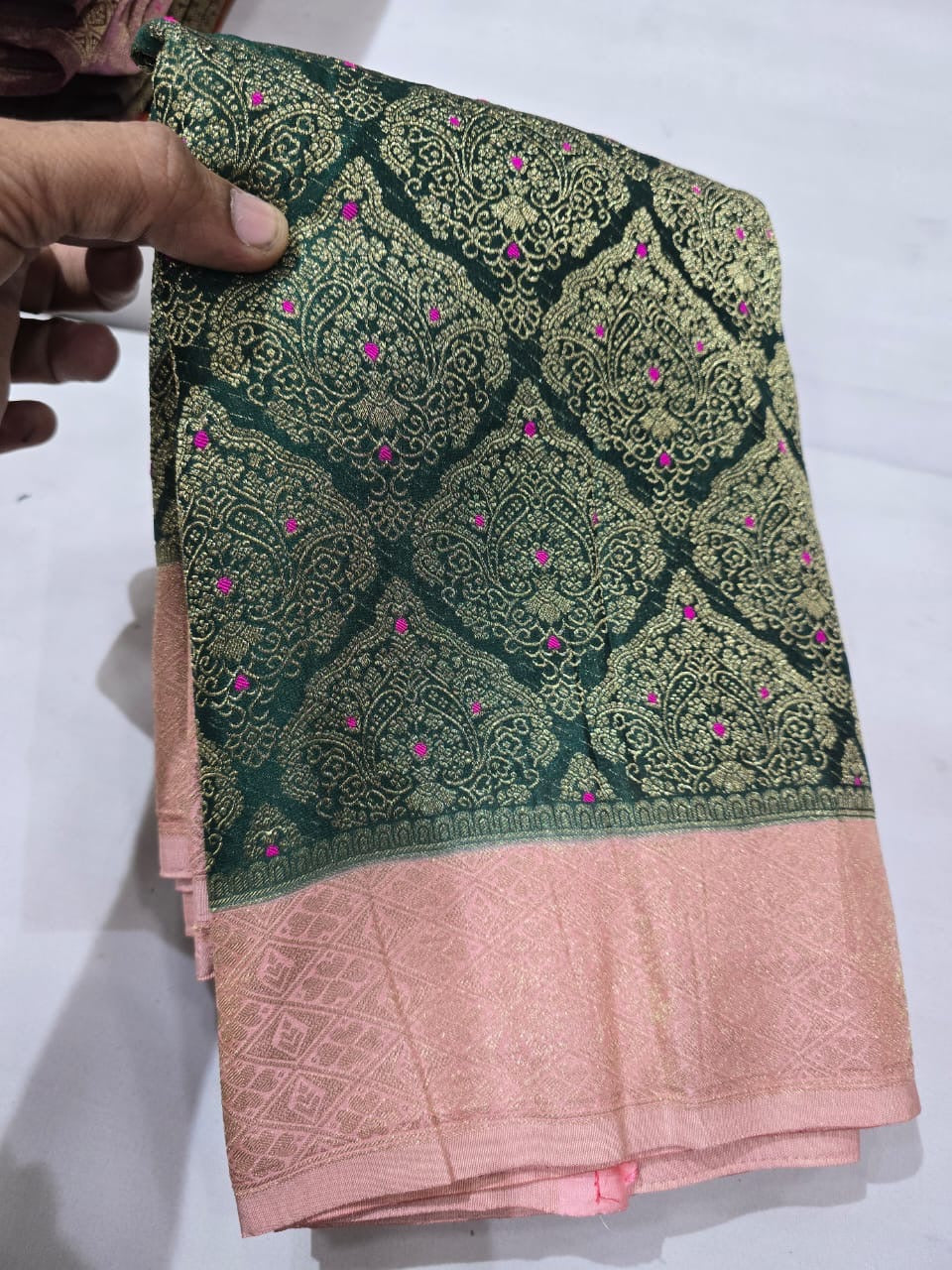 Crape georgette sarees