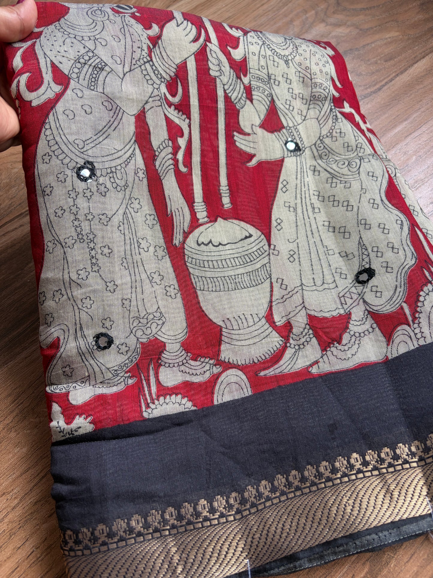 Mul cotton saree